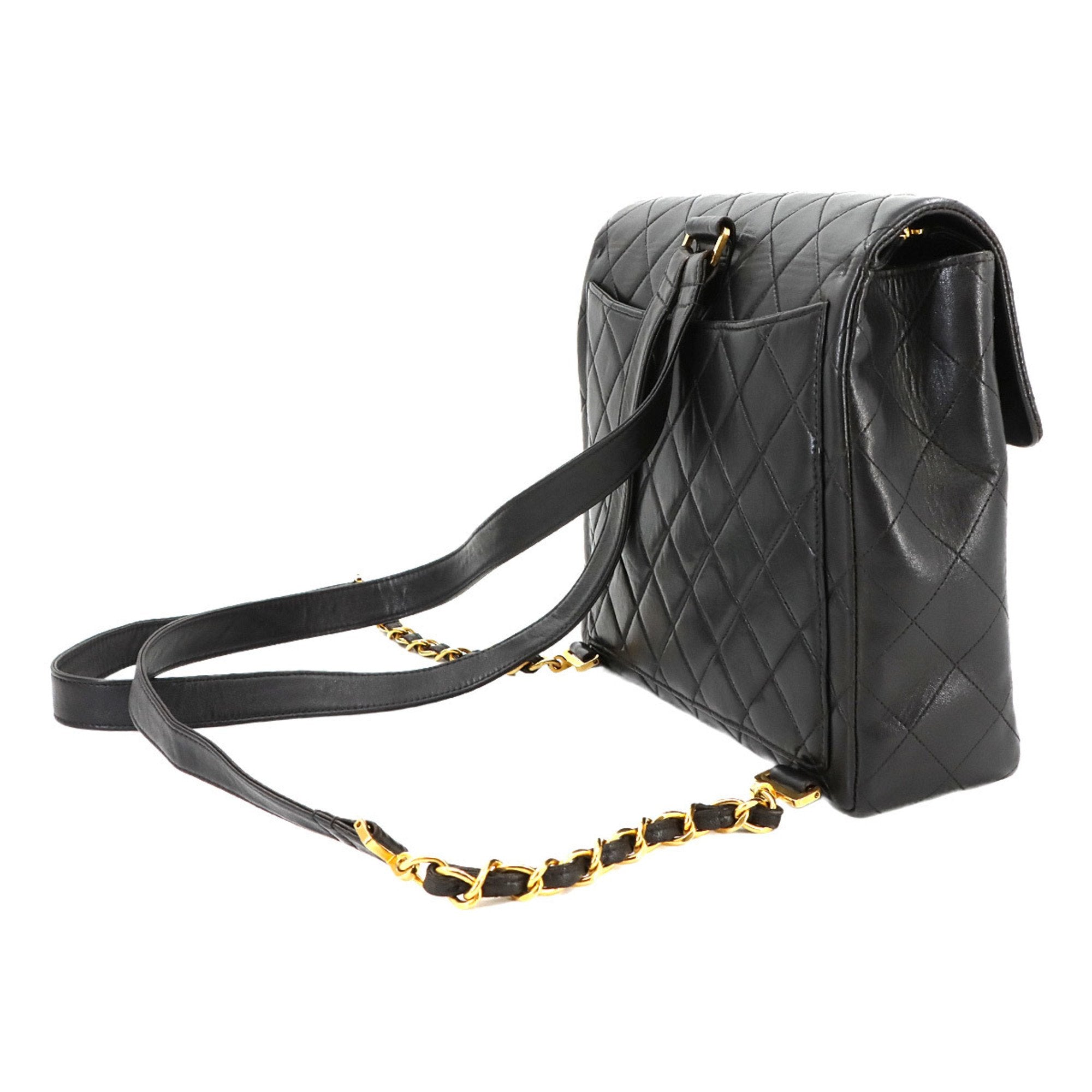 Chanel Leather Shoulder Bag with Dust Bag and  Card