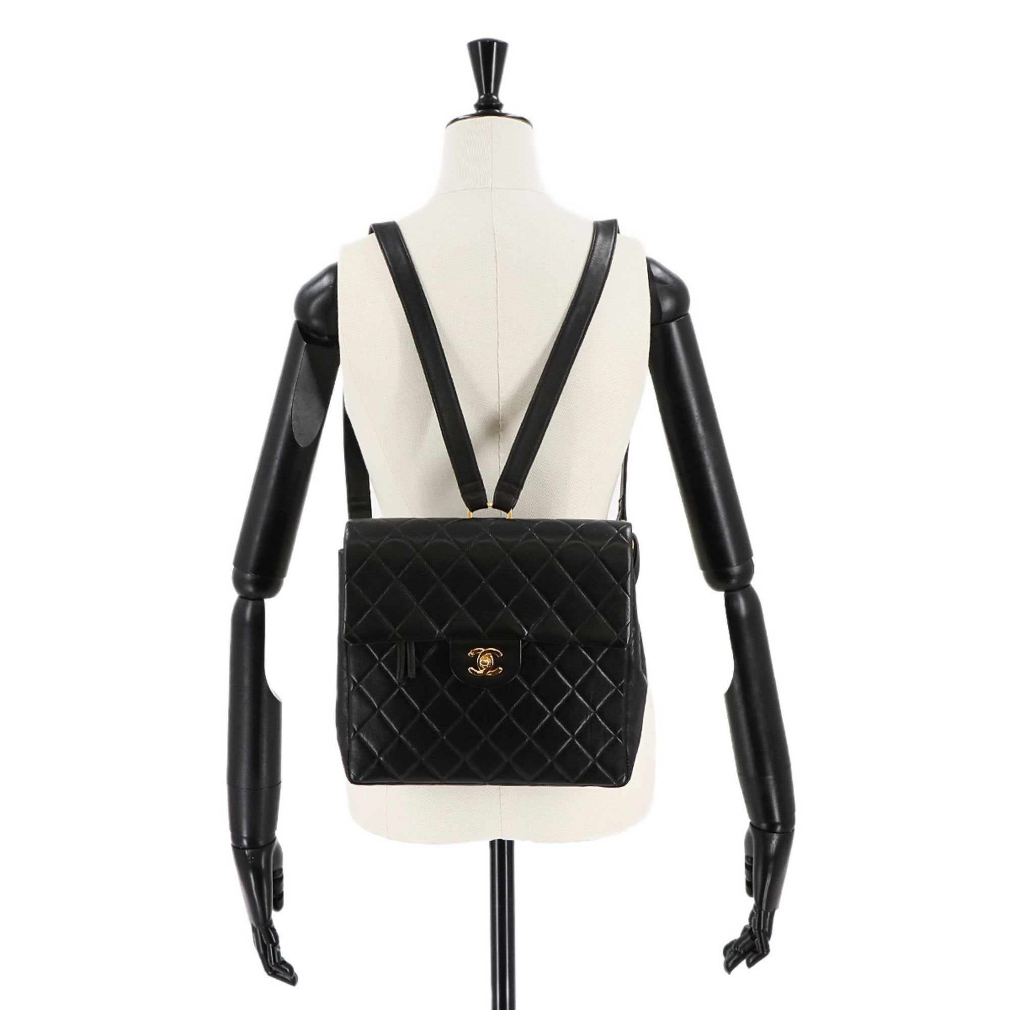 Chanel Leather Shoulder Bag with Dust Bag and  Card