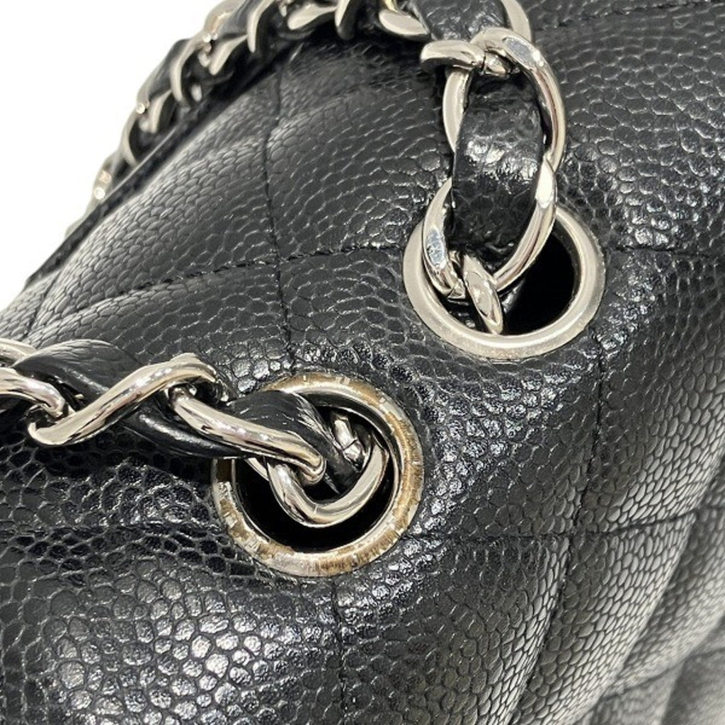 Chanel Timeless Leather Shoulder Bag with Minor Wear and  Card