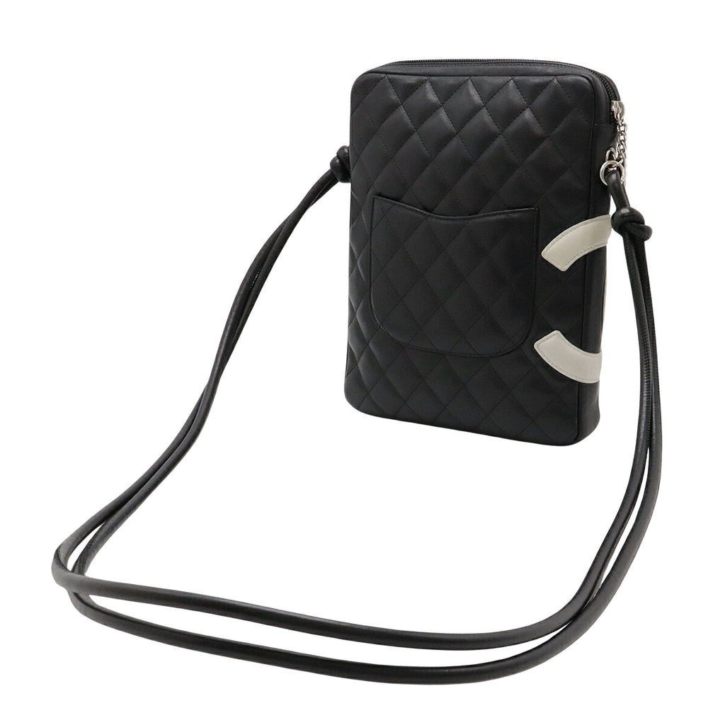 Chanel Leather Cambon Line Shoulder Bag with Minor Wear