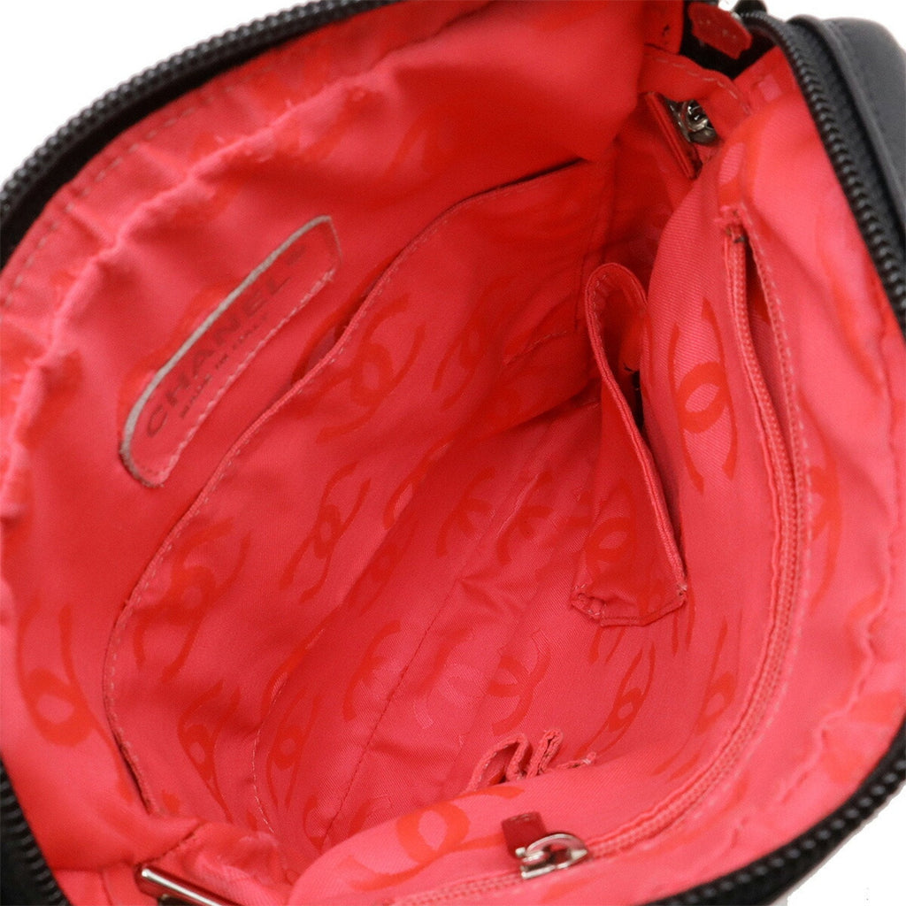 Chanel Leather Cambon Line Shoulder Bag with Minor Wear