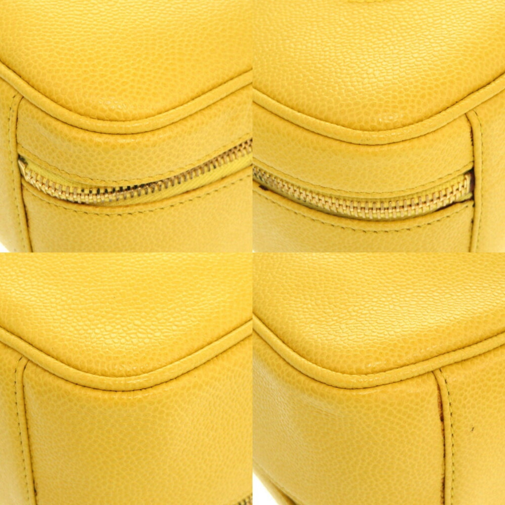 Chanel Leather Vanity Bag with Shoulder Strap and  Card