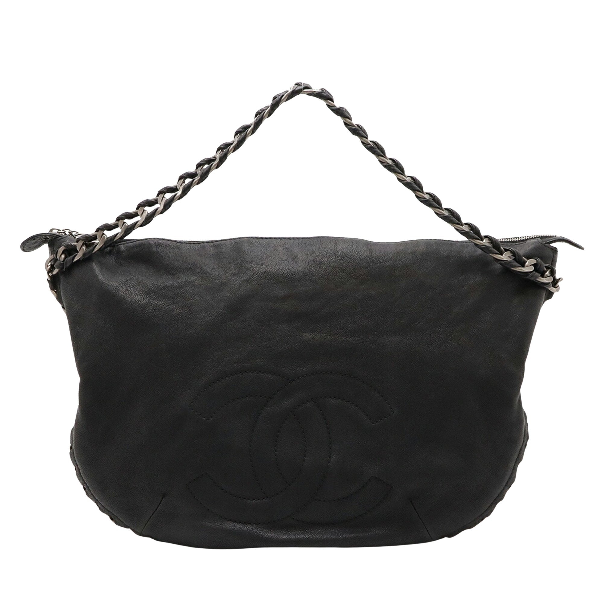 Chanel Leather Chain Shoulder Bag