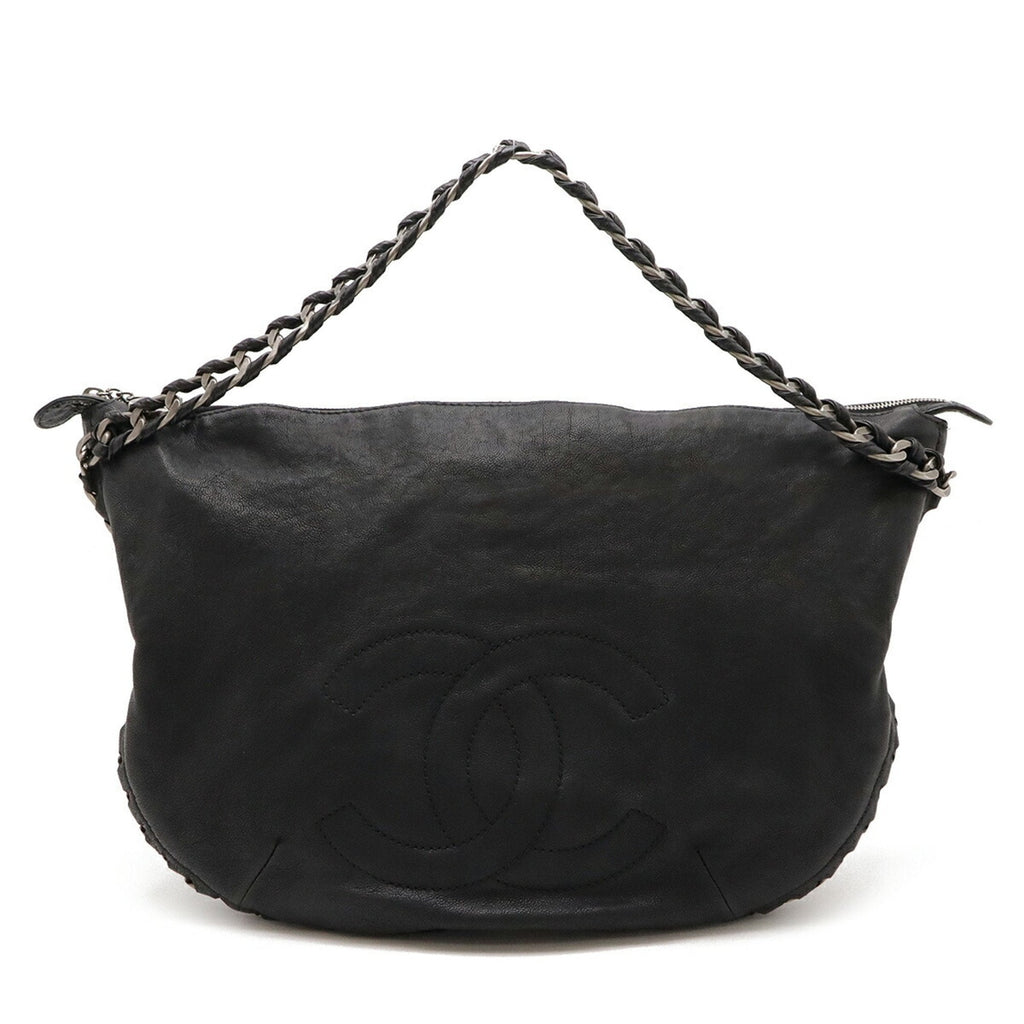 Chanel Leather Chain Shoulder Bag