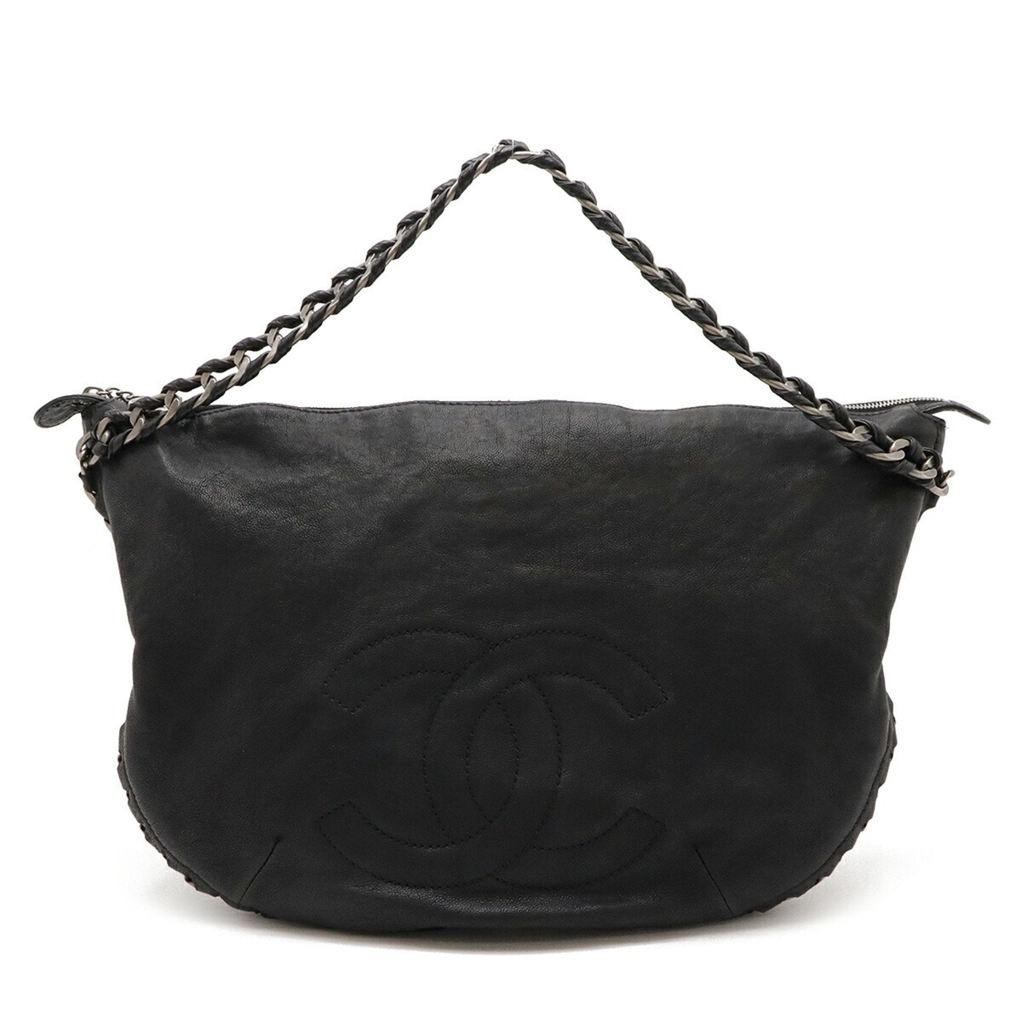 Chanel Leather Chain Shoulder Bag