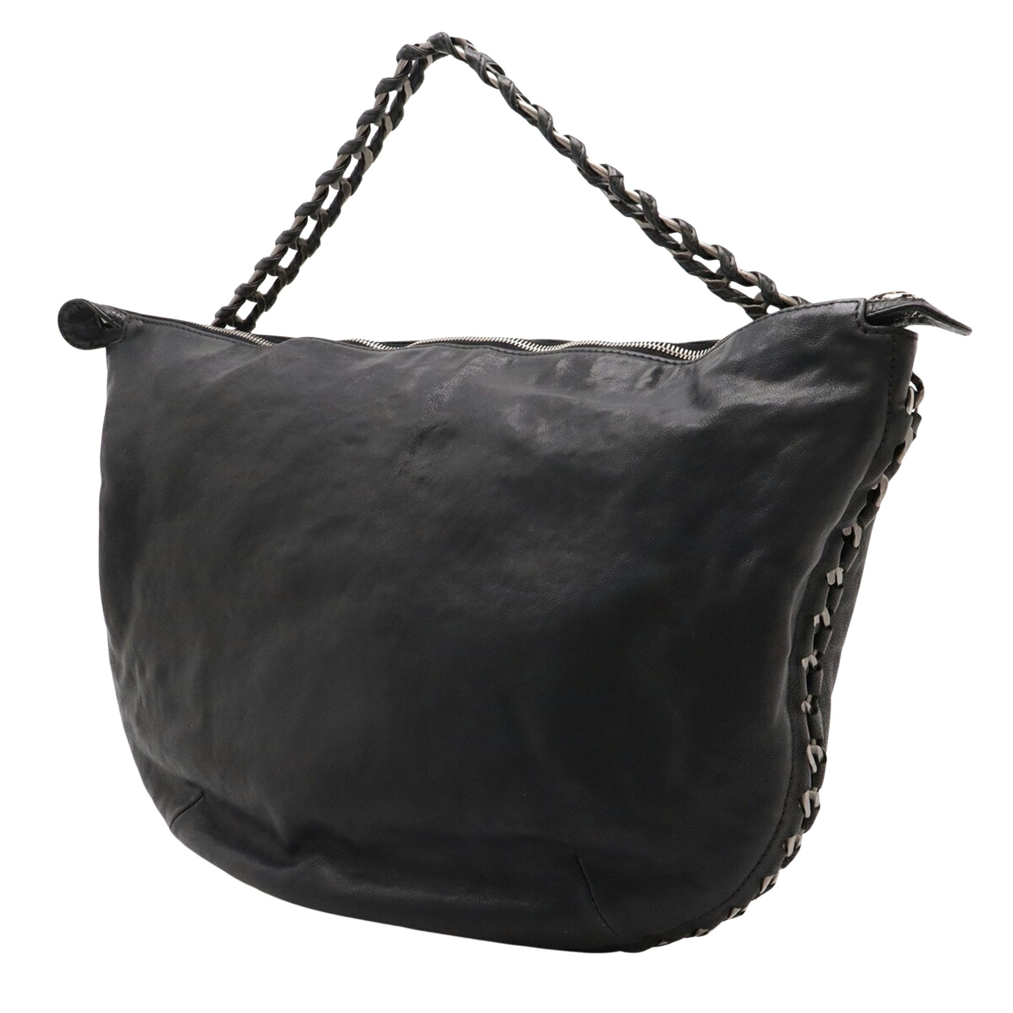 Chanel Leather Chain Shoulder Bag