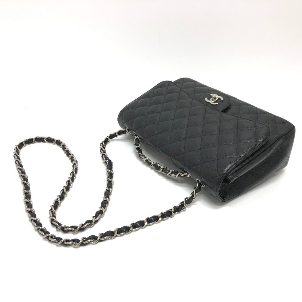 Chanel Luxury Leather Jumbo Handbag with Box and Dust Bag