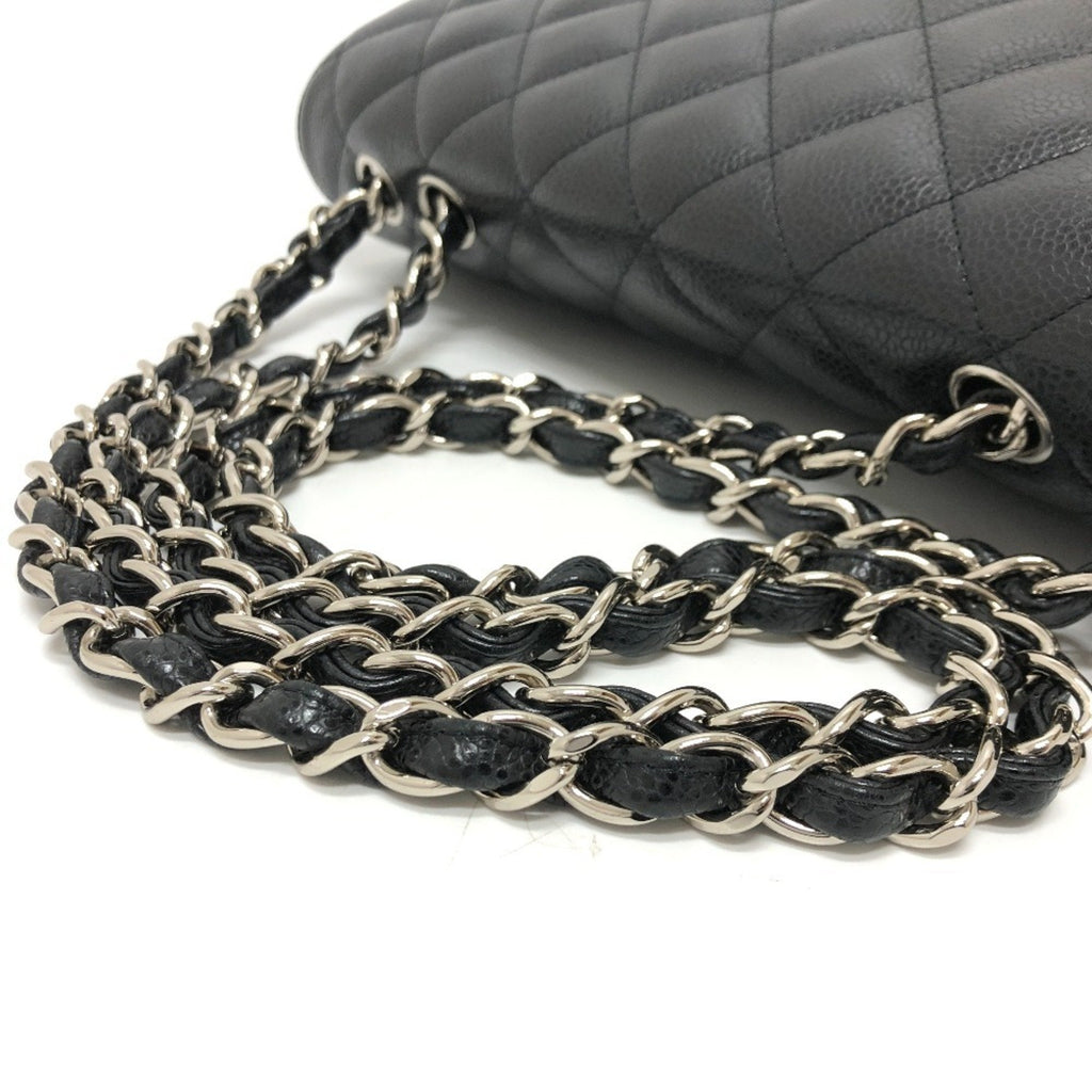Chanel Luxury Leather Jumbo Handbag with Box and Dust Bag