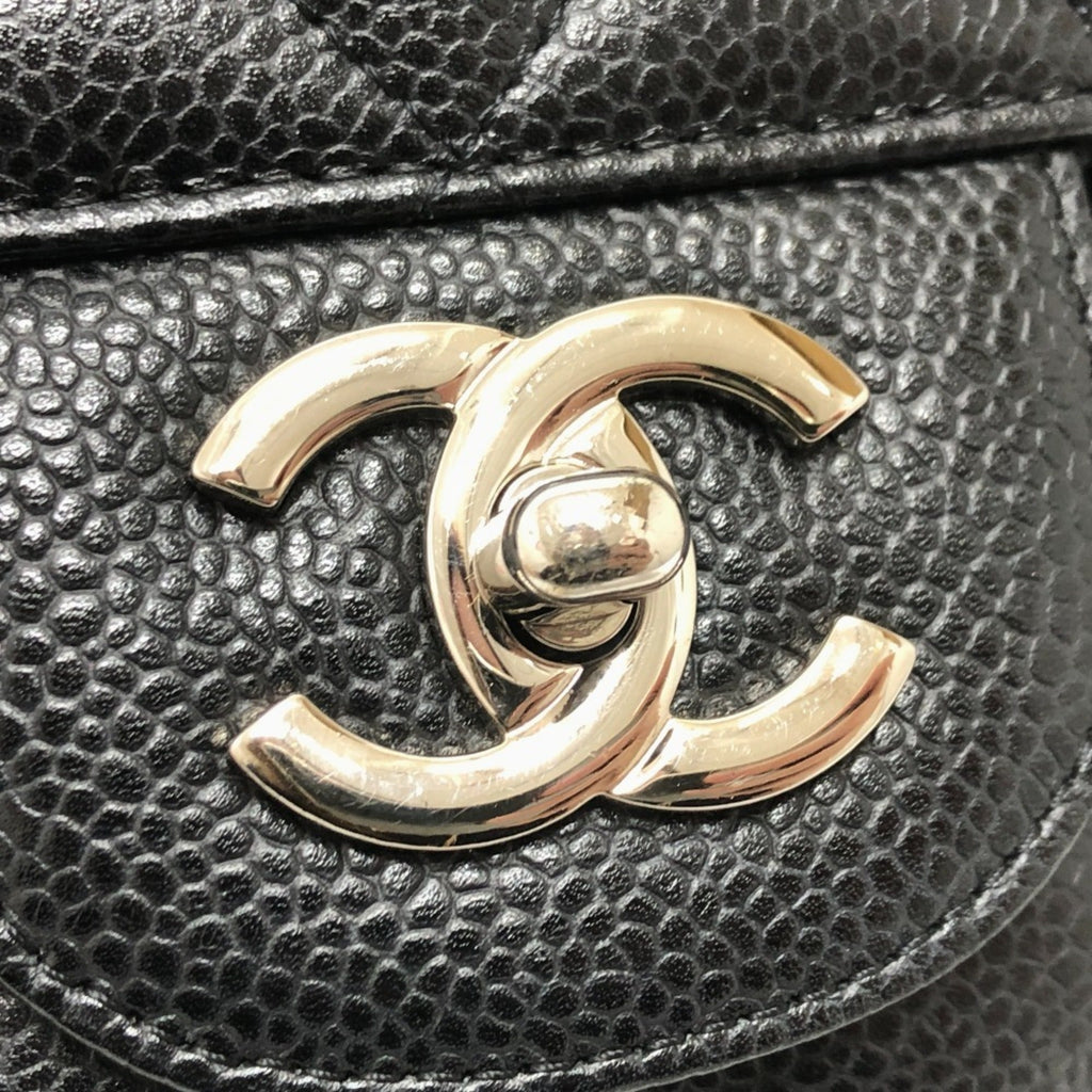 Chanel Luxury Leather Jumbo Handbag with Box and Dust Bag