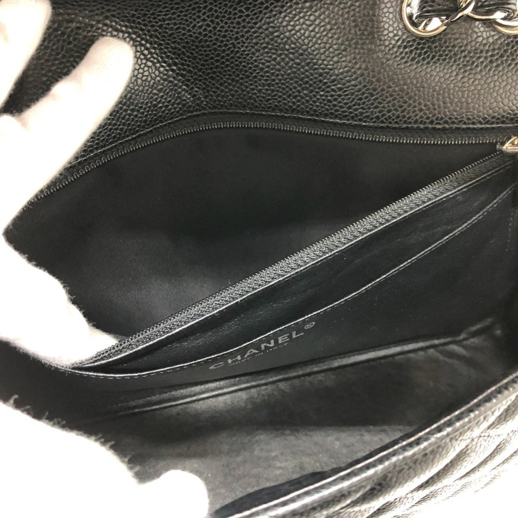 Chanel Luxury Leather Jumbo Handbag with Box and Dust Bag