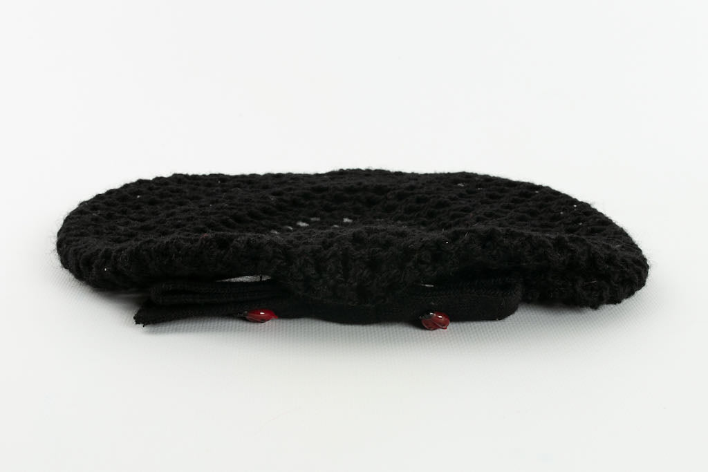 BÃƒÆ’Ã‚Â©ret en laine noire