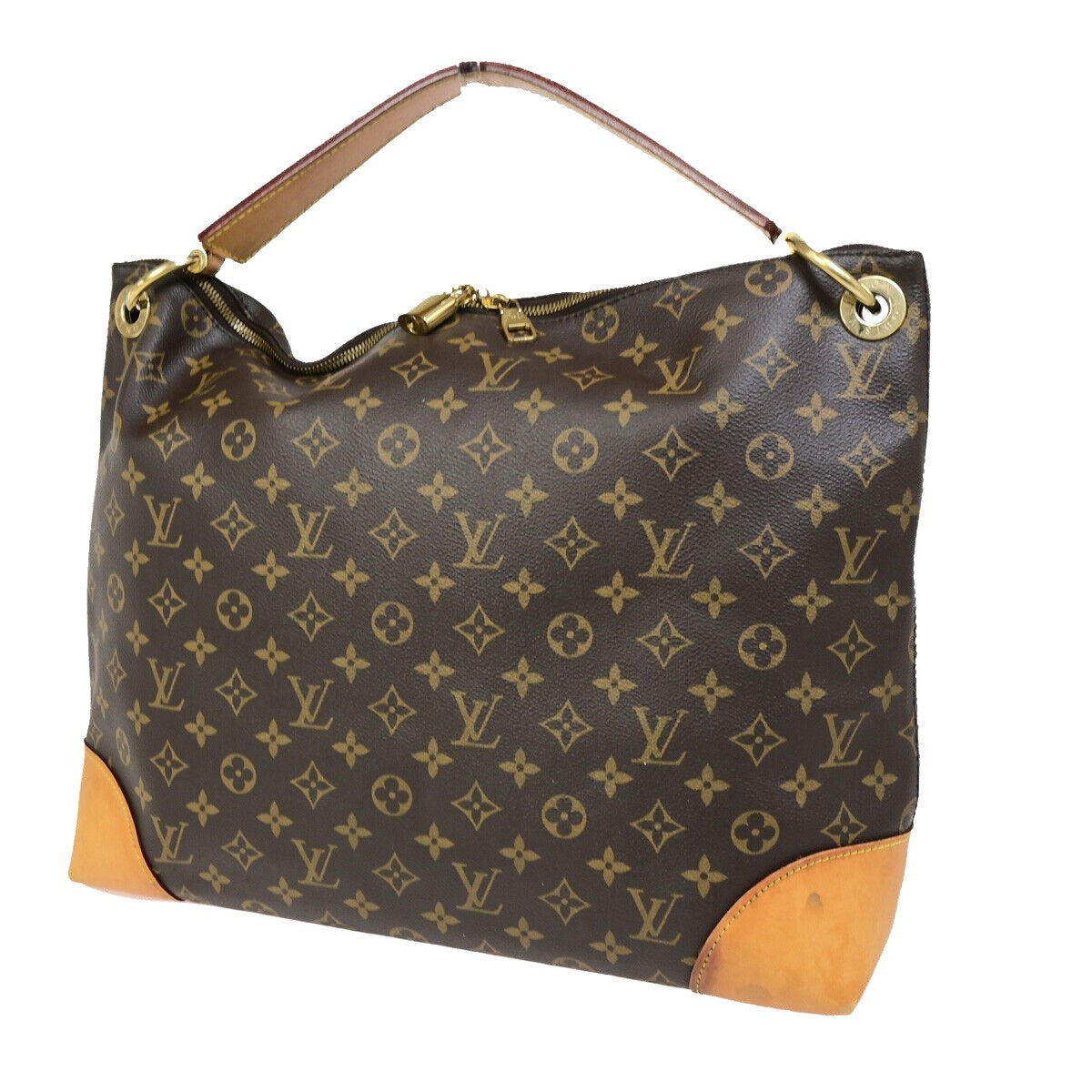 Louis Vuitton Berri  Canvas Shoulder Bag