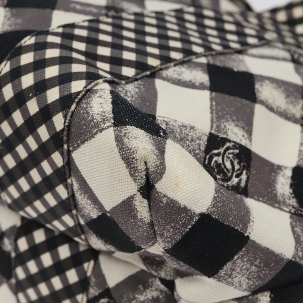 Chanel Gingham Tote Bag Casual Style