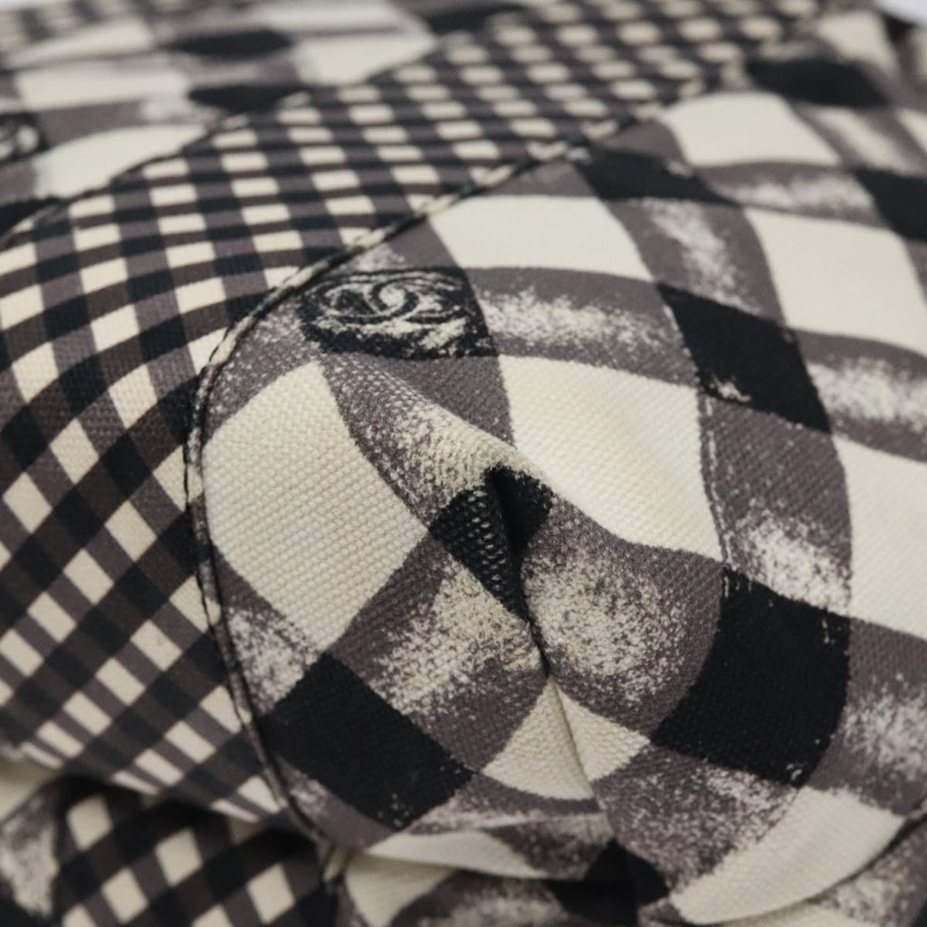 Chanel Gingham Tote Bag Casual Style