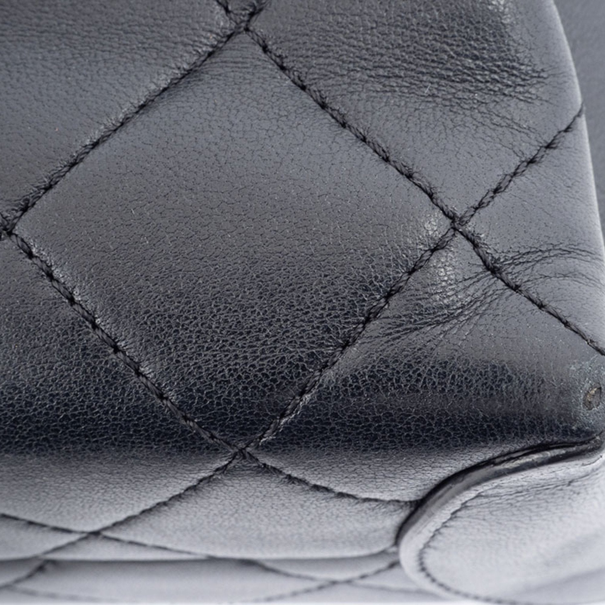 Chanel Chanel Quilted Lambskin Leather Shoulder Bag