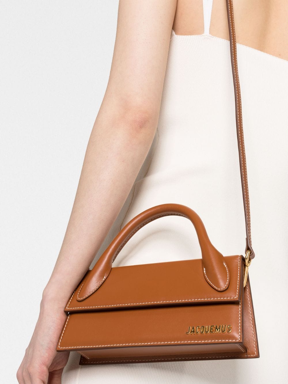 LE CHIQUITO LONG LEATHER HANDBAG