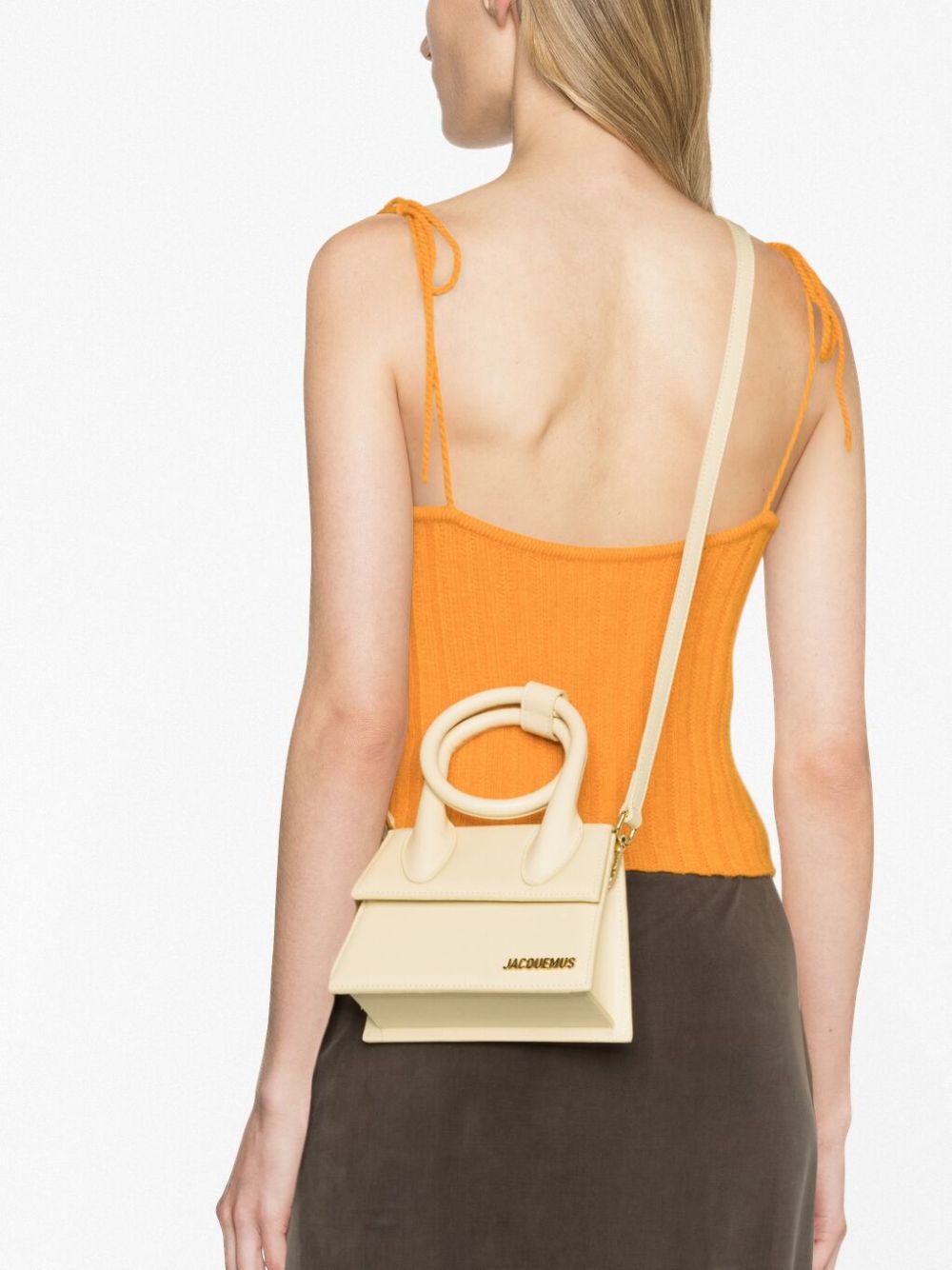LE CHIQUITO NOEUD LEATHER HANDBAG