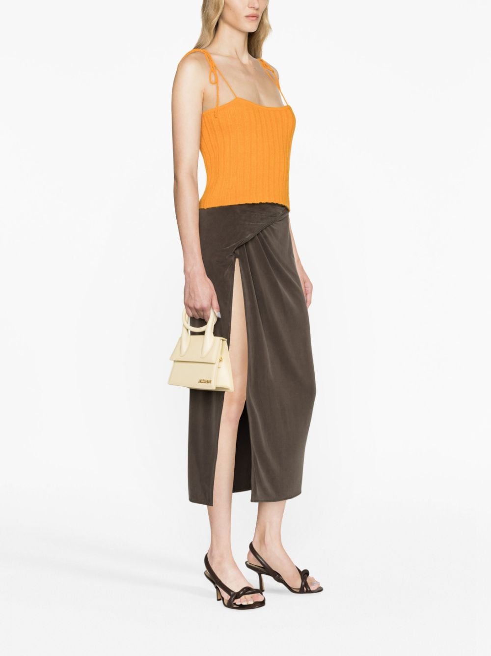 LE CHIQUITO NOEUD LEATHER HANDBAG