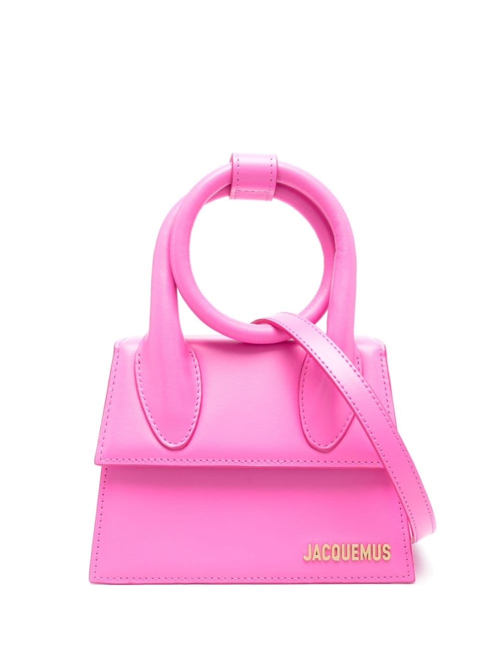 LE CHIQUITO NOEUD LEATHER HANDBAG