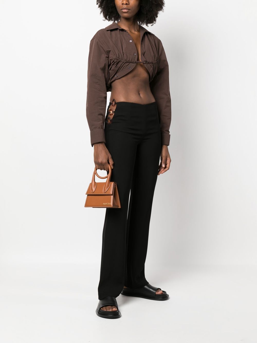 LE CHIQUITO NOEUD LEATHER HANDBAG