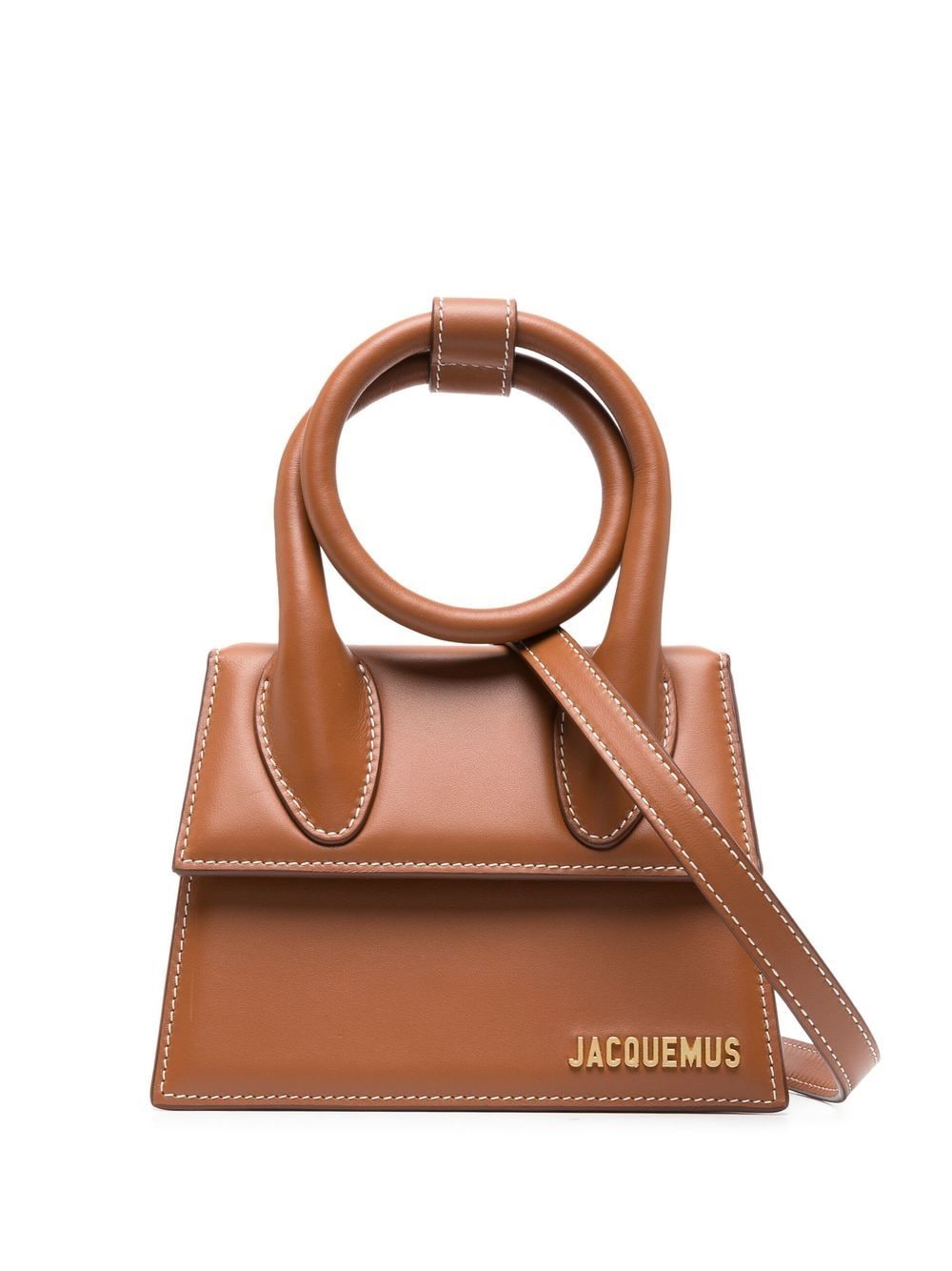 LE CHIQUITO NOEUD LEATHER HANDBAG