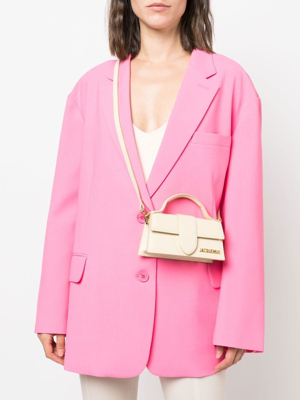 LE BAMBINO LEATHER HANDBAG