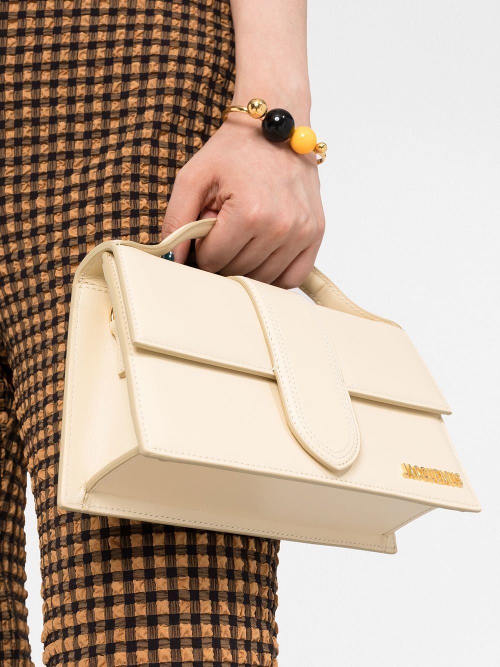 LE GRAND BAMBINO LEATHER HANDBAG