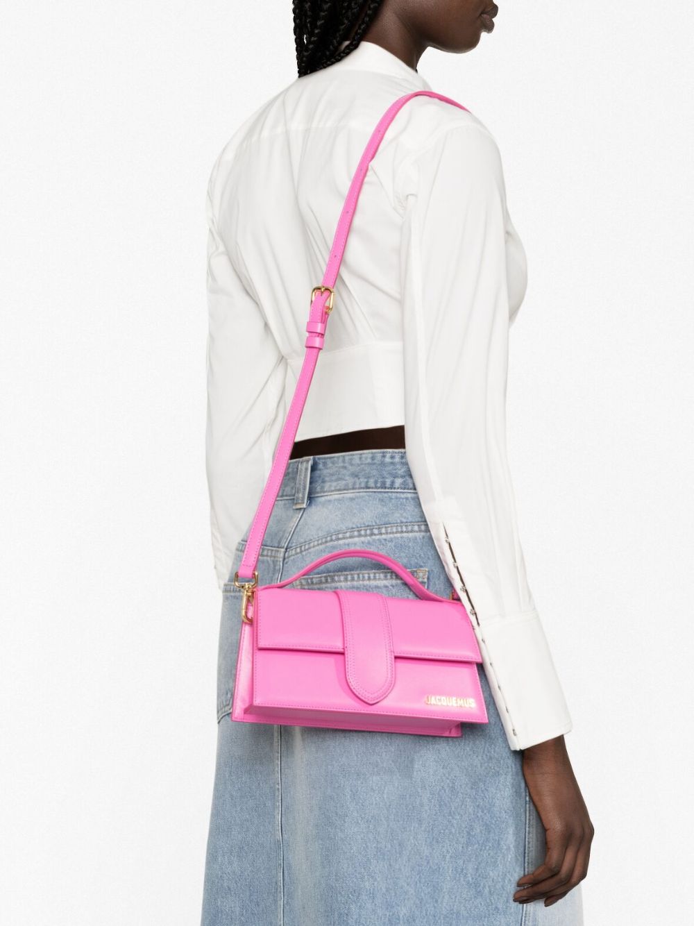 LE GRAND BAMBINO LEATHER HANDBAG