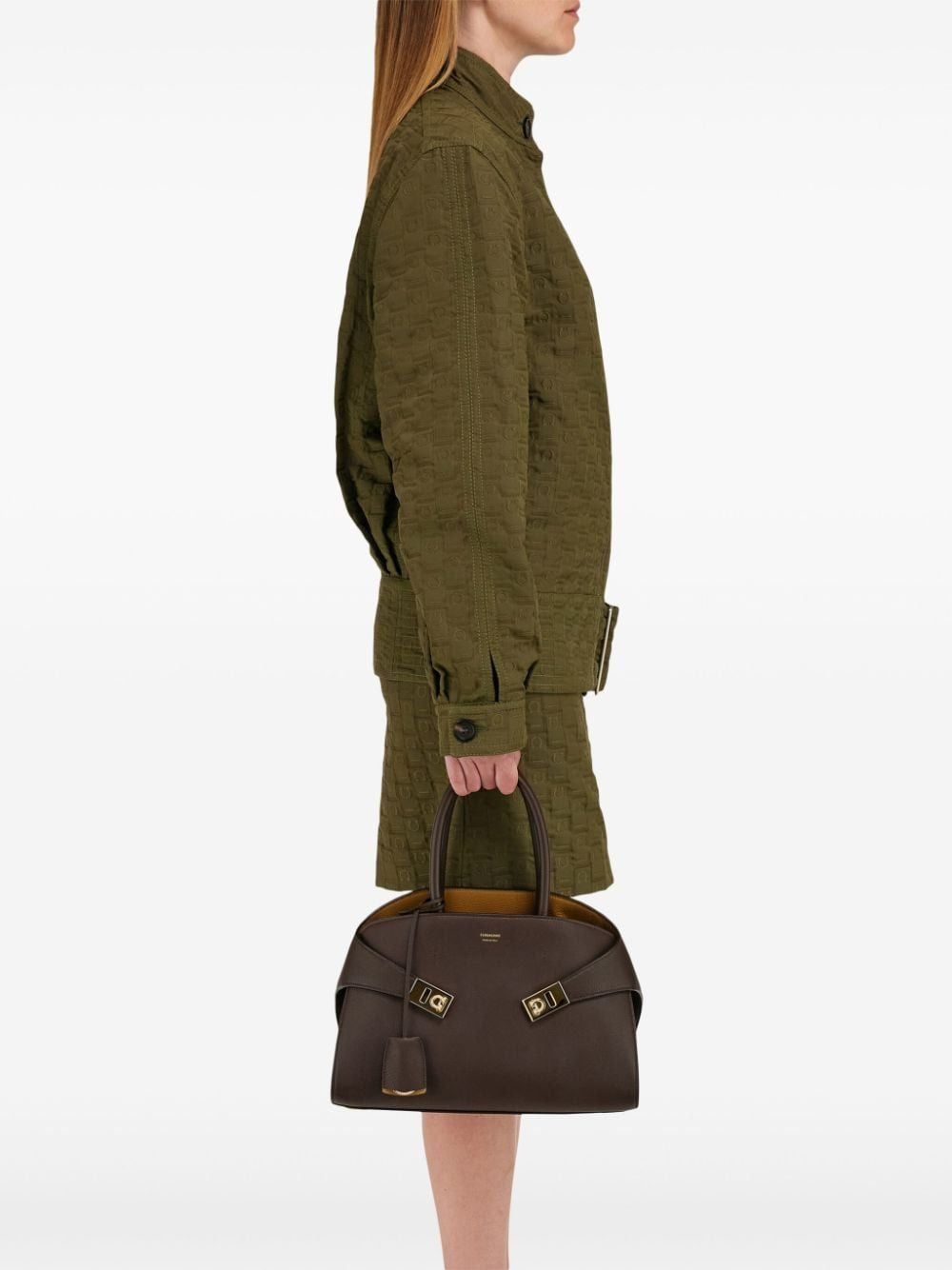 Hug Bicolor Handbag