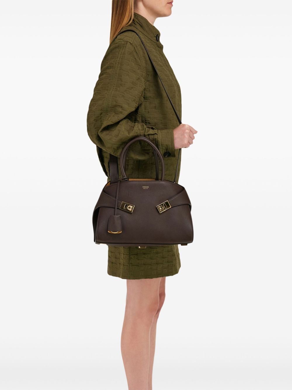 Hug Bicolor Handbag