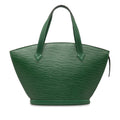 Louis Vuitton Epi Sandjack Handbag M52274 Borneo Green Leather  Louis Vuitton