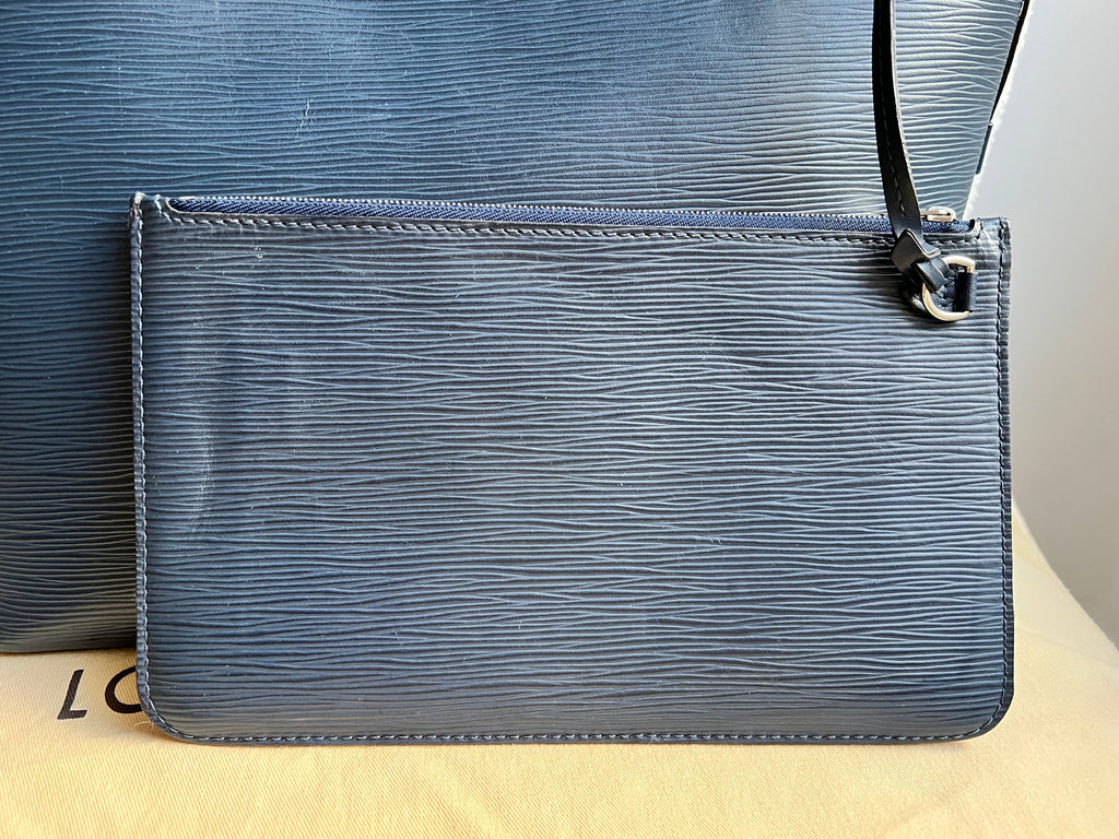 Louis Vuitton Neverfull MM Indigo Epi Leather (RRP £1,740)
