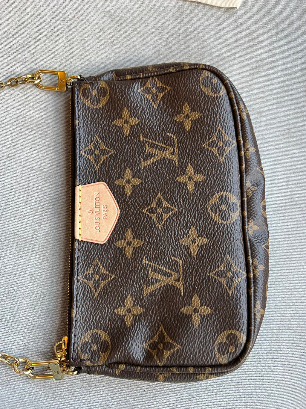Louis Vuitton Multi Pochette Accessoires Khaki (RRP £1970)