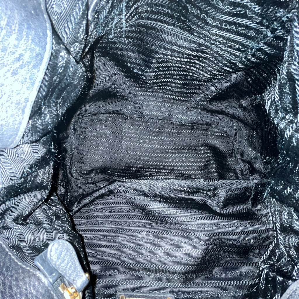 PRADA Nylon Black Two Way Shoulder Bag