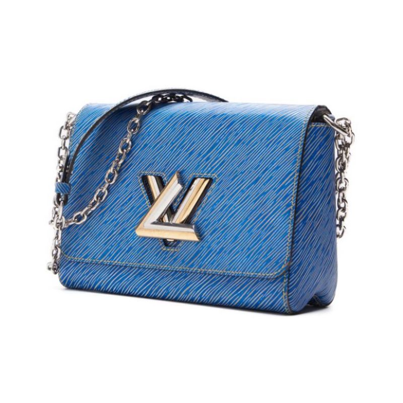 LOUIS VUITTON Lewitton Epi Twist MM Chain Shoulder Epirizer Denim Light (Silver x G Gold) Shoulder Bag  Shoulder Bag  Shoulder Bag Hybrid   Delivery] Himalan Bookstore Online