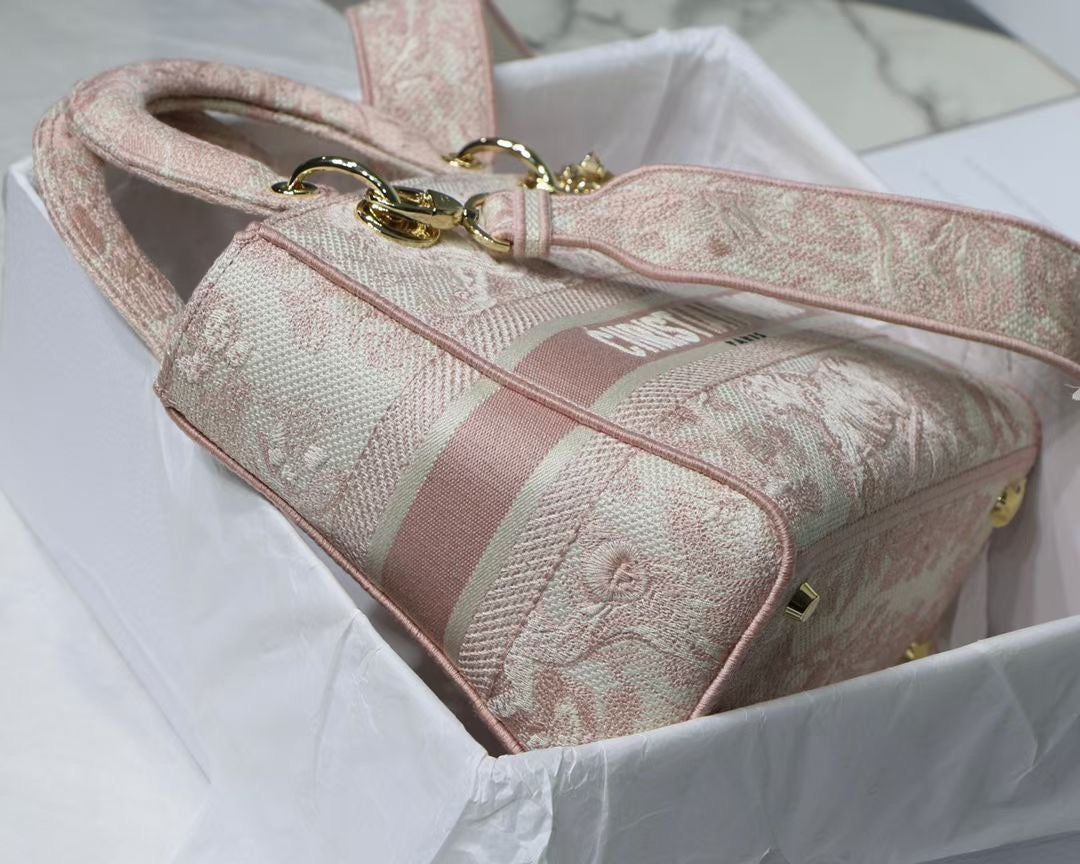 GLAMI MeGLAMIum Lady D-Lite Bag Pink, For Women, WomenÃ¢â‚¬â„¢s Handbags 24cm/9.5in CD M0565OTDT_M912