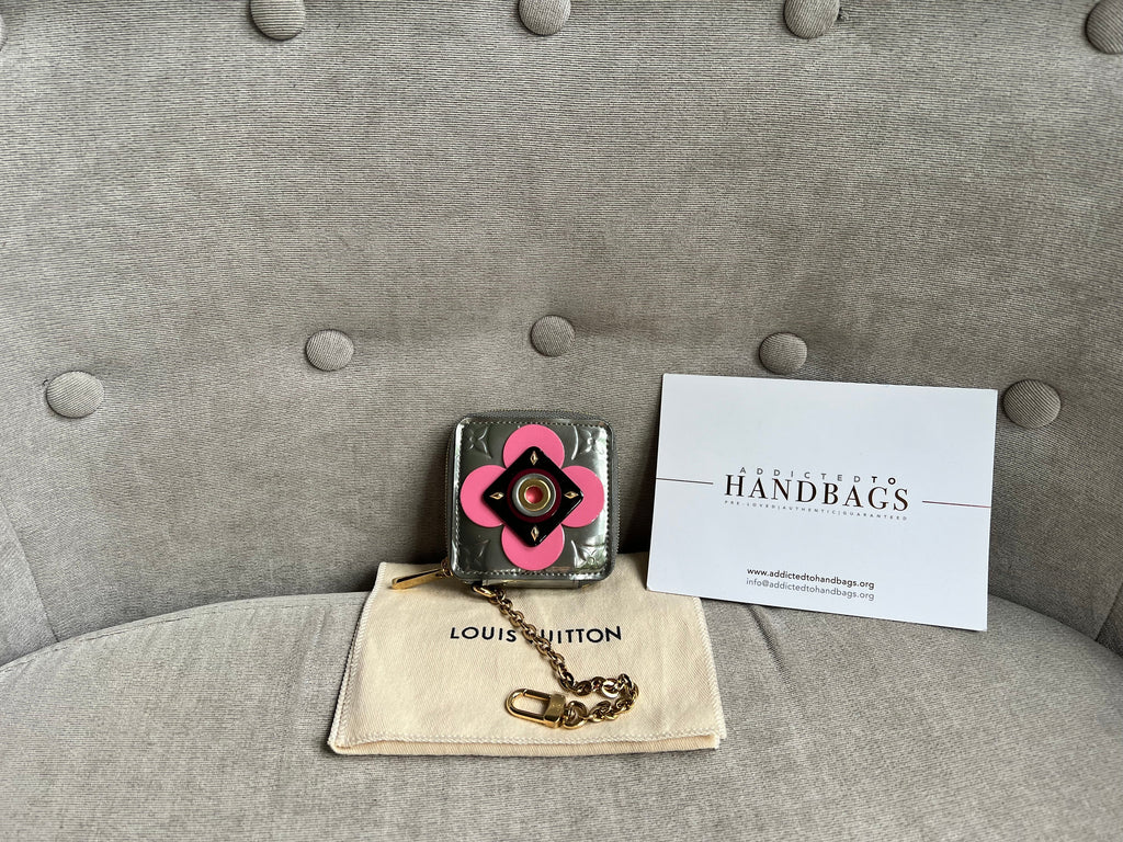 Louis Vuitton Porte Monnaie Carre Limited Edition Flower Vernis (RRP £425)