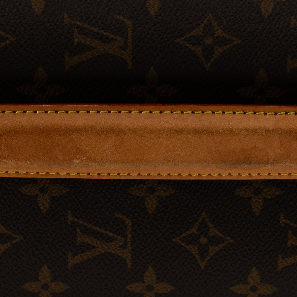 Brown Louis Vuitton Monogram Pegase 55 Travel Bag