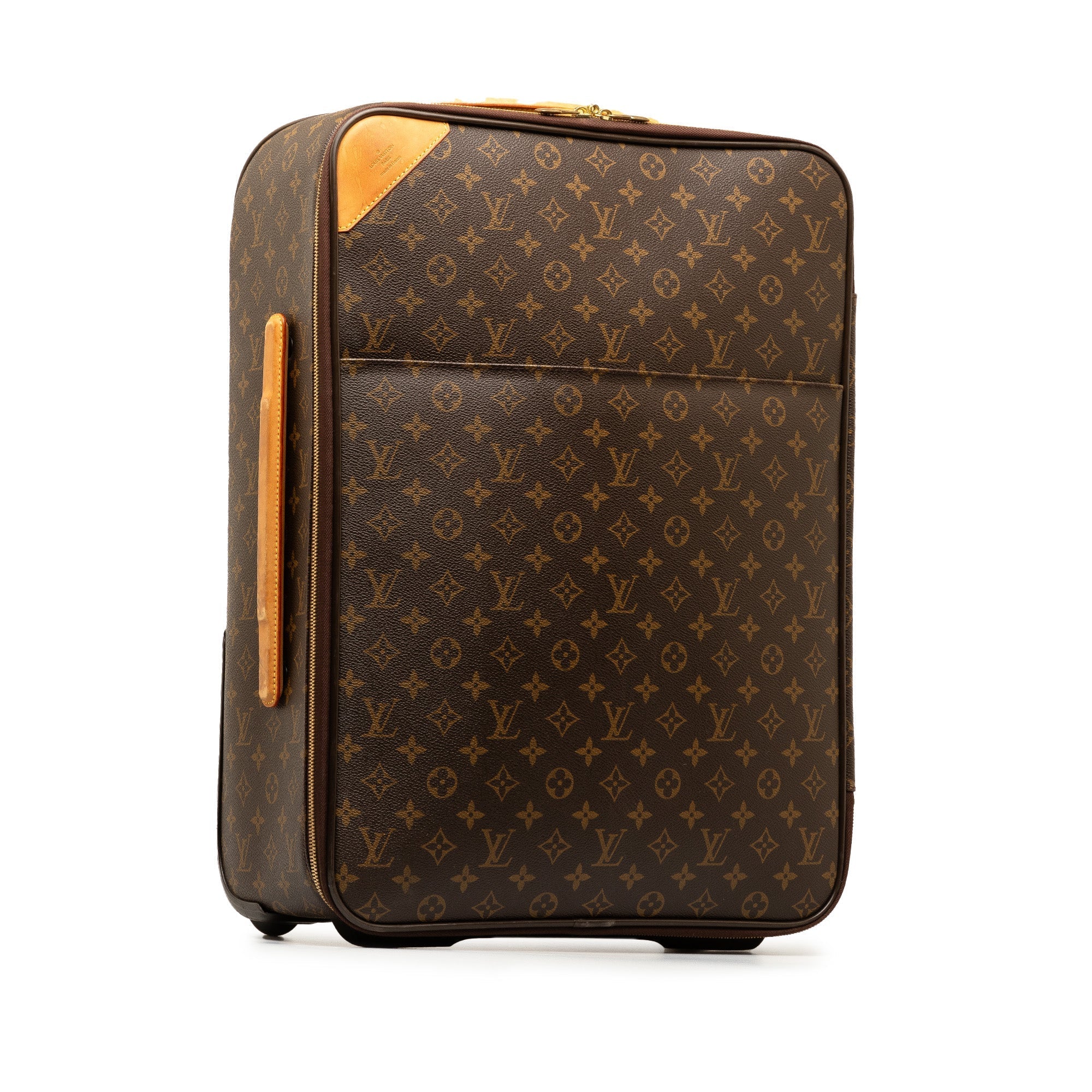 Brown Louis Vuitton Monogram Pegase 55 Travel Bag