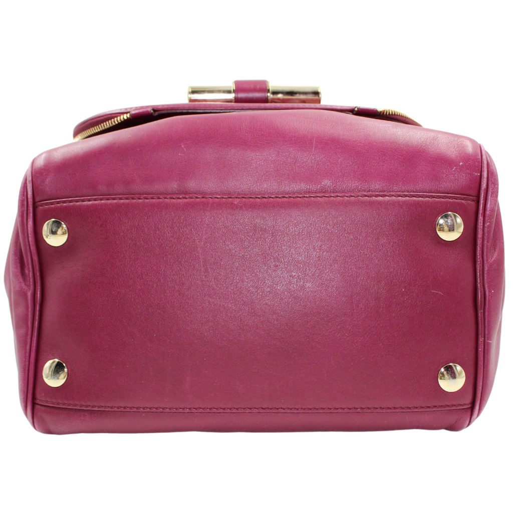 Jimmy Choo Justine Leather Handle Bag
