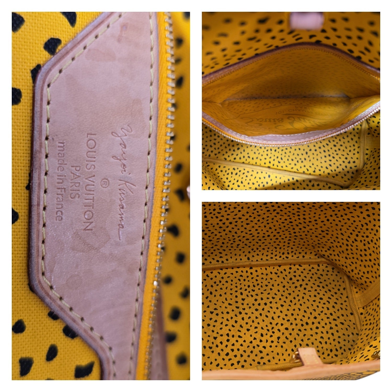 Louis Vuitton Yayoi Kusama Limited Edition Wave Neverfull  MM Tote