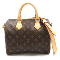 Louis Vuitton Speedy Bandouliere 25 2w Shoulder Bag PVC Coated Canvas Monogram  Brown M41113