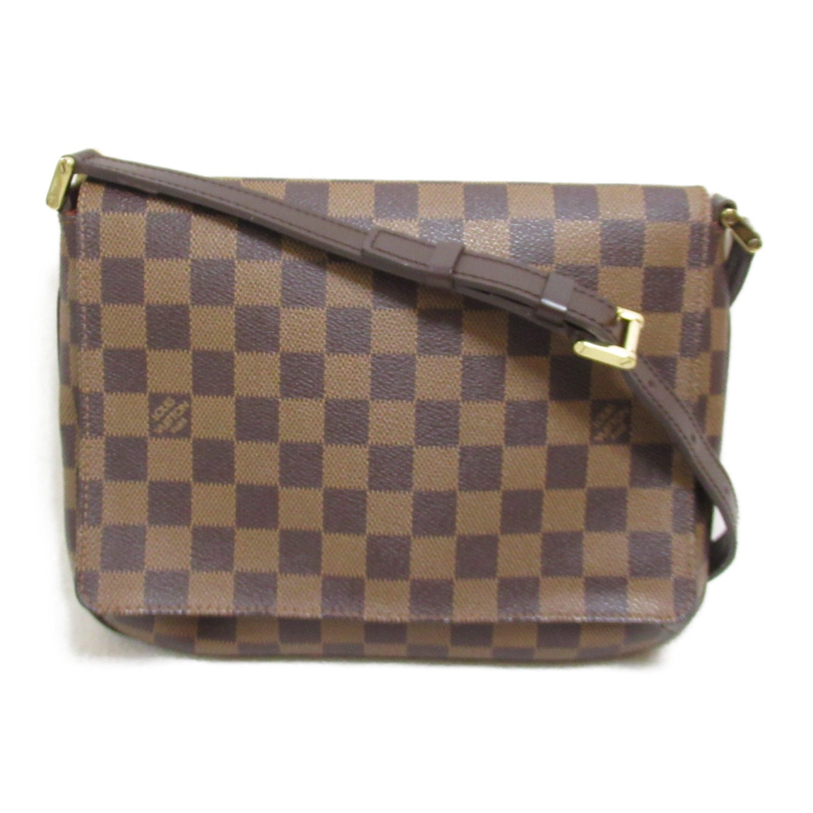 Louis Vuitton Louis Vuitton Museet Tango Short Shoulder Bag Shoulder Bag PVC Coated Canvas Damier  Brown N51255