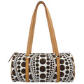 Louis Vuitton 2012 White Pumpkin Dot Papillon Handbag M40687