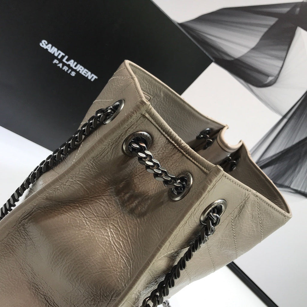 GLAMI Niki MeGLAMIum Shopping Bag Beige For Women 12.6in/32cm YSLÃ‚Â 