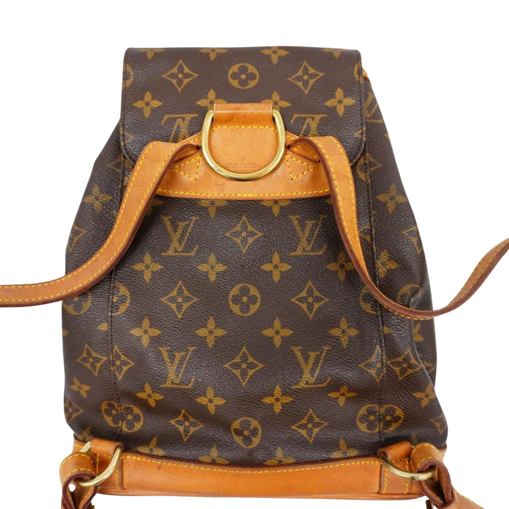 Louis Vuitton Montsouris  Canvas Backpack Bag ()