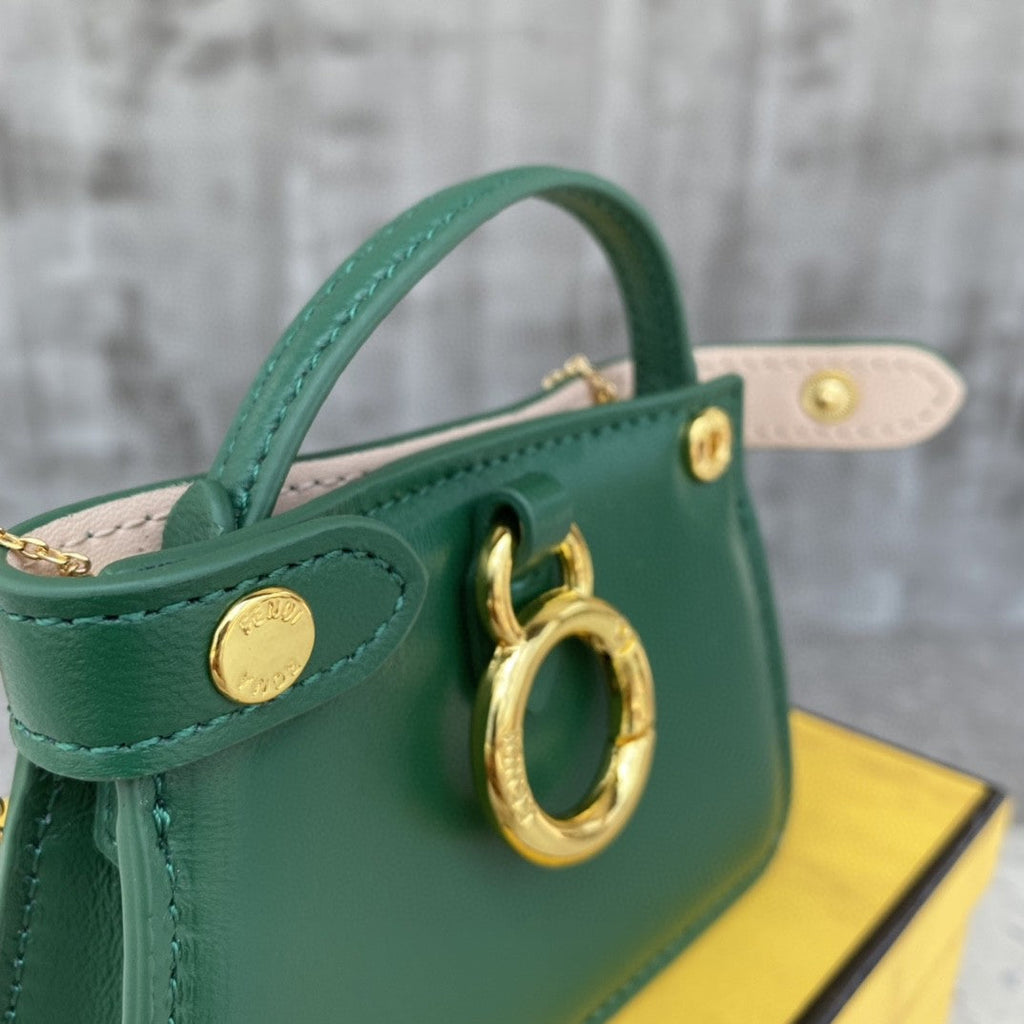 FI Nano GlamI Charm Crossbody Green Bag For Woman 12cm/4.5in