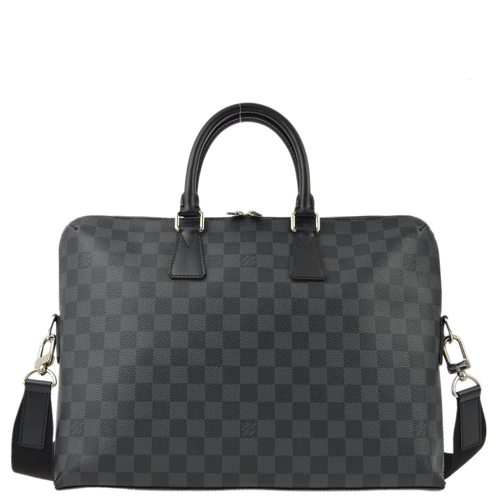 Louis Vuitton 2013 Damier Graphite Porte Documents Jour Handbag N48224