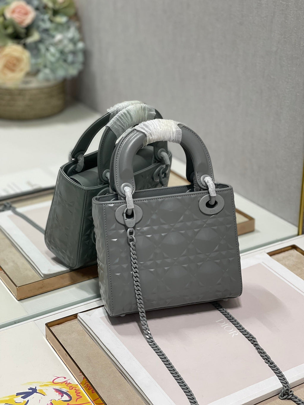 GLAMI Mini Lady Bag, Dark Grey, For Women WomenÃ¢â‚¬â„¢s Handbags, Crossbody Bags, 17cm CD