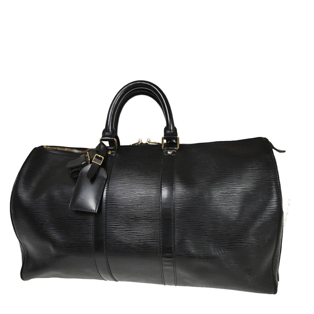 Louis Vuitton Keepall 50  Leather Travel Bag ()
